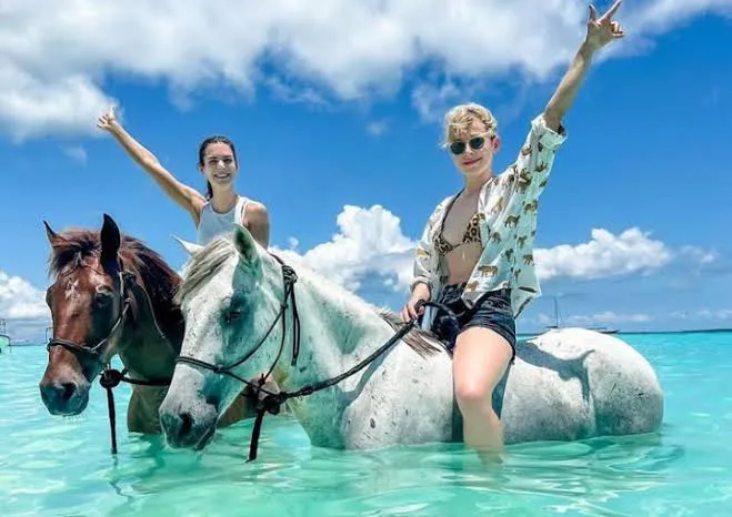 Horse riding